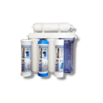 Φίλτρο κάτω πάγκου τεσσάρων σταδίων. Περιλαμβάνει ένα φίλτρο πολυπροπυλενίου, ένα ενεργού κοκκοειδούς άνθρακα, ένα ενεργού συμπαγούς άνθρακα και μία μεμβράνη υπερδιήθησης.